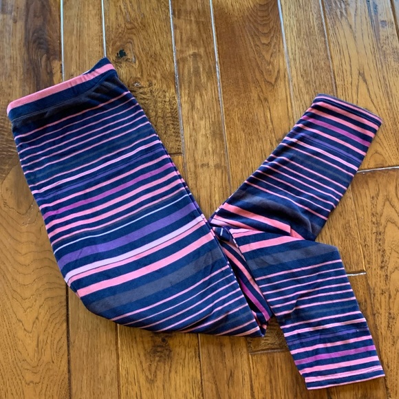 Cuddl Duds Pants - ClimateRight by Cuddl Duds | Rose Strip Pants | Sz L